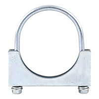 3-1/2 Inch Muffler Exhaust Pipe U Clamp Galvanised Mild Steel Universal Car
