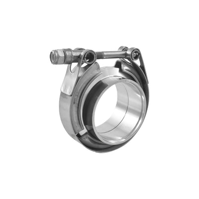 304 Stainless Steel 2 Inch Exhaust Pipe V-Band Clamp Flange, 2" 51mm