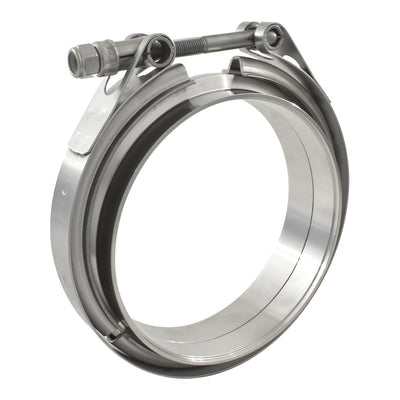 304 Stainless Steel 5 Inch Exhaust Pipe V-Band Clamp Flange, 5" 127mm