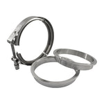 304 Stainless Steel 5 Inch Exhaust Pipe V-Band Clamp Flange, 5" 127mm