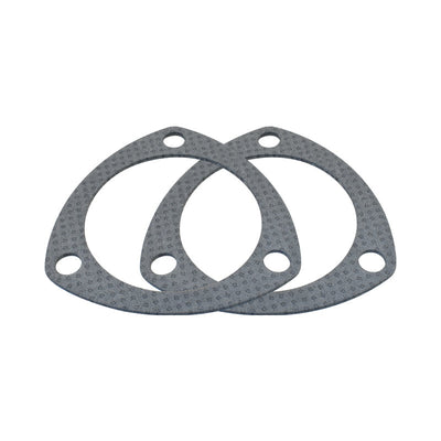 Exhaust Collector Gaskets 3" ID, 3 Bolt Type Flange - Pair