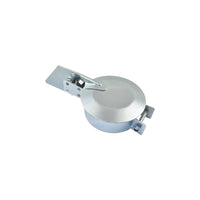 4" Inch Silent Exhaust Stack Raincap, Zinc Plated