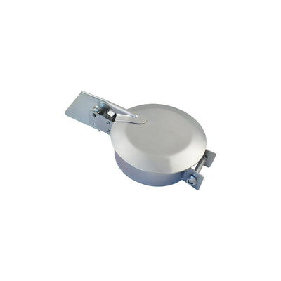 4-1/2" Inch Silent Exhaust Stack Raincap, Zinc Plated