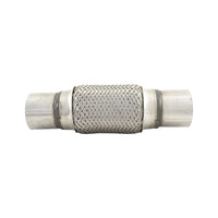 Stainless Steel 2-1/4" Flexible Exhaust Pipe Joint Bellow, 6" Body x 10" Overall