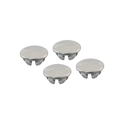 Bumper Bar Plugs suit 1932 Ford Car & Truck, Polished Stainless Steel, Set of 4