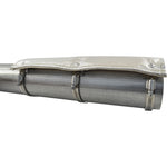 Exhaust Heat Shield Kit w/Clamps, 6" X 1', Aluminium