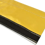 Heat Reflective Sleeve With Hook And Loop Closure, 1" ID, 1m Gold