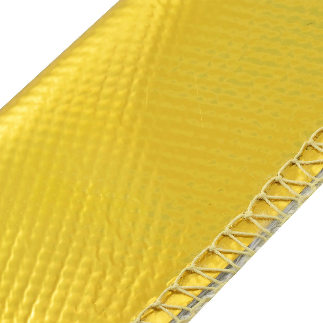 Thermal Shield Sleeve w/Sewn Seam, 15mm ID, 1m Gold