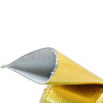 Thermal Shield Sleeve w/Sewn Seam, 30mm ID, 1m Gold