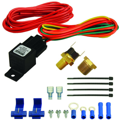 Derale 190°F Fan Switch Relay Kit - DER-16721