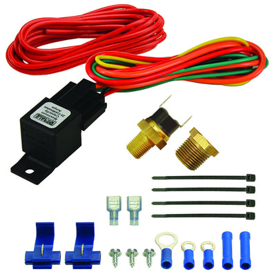 Derale 180°F Fan Switch Relay Kit - DER-16720