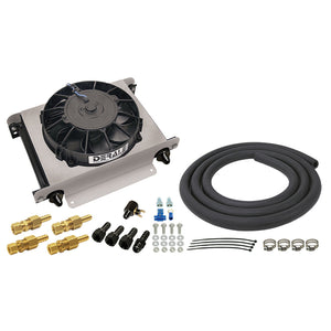 Derale 25 Row Hyper-Cool Remote Transmission Cooler Kit  - DER-13960