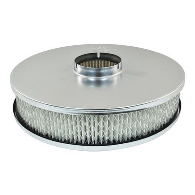 9" X 2" Air Cleaner Kit Chrome to Suit 2-5/16" Neck Carburettor suits Stromberg