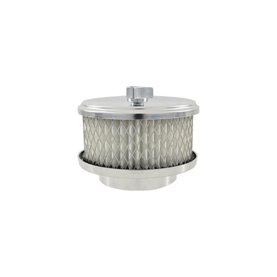 4" X 2" Air Cleaner Kit Chrome to Suit 2-5/8" Neck Carb, with 2-5/16" Adaptor