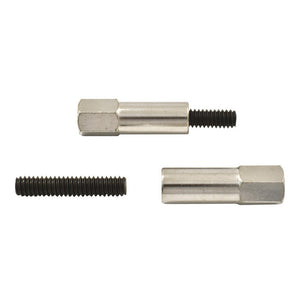 Chrome 8 Piece Valve Cover Nut/Stud Set suits SBC Chevy 283 327 350 383