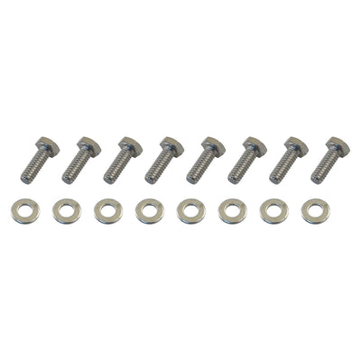 Chrome Valve Cover Bolt Kit, Set of 8, 1/4"-20 x 3/4"