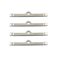 Chrome Valve Cover Spreader Bars 4-3/4" Long - Set of 4