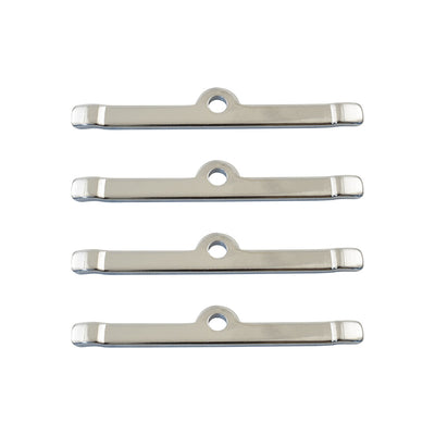 Chrome Valve Cover Spreader Bars 4-3/4" Long - Set of 4