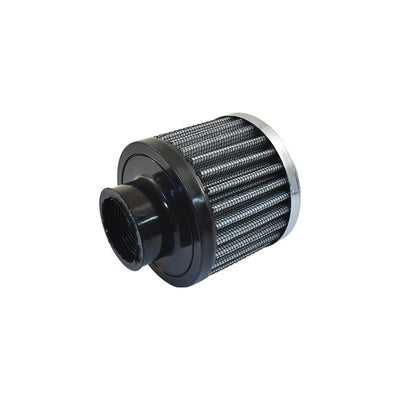 Chrome Clamp-on Filter Breather - Tall Style