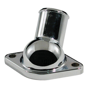 SBC BBC Chev Chrome Die-Cast Water Neck Thermostat Housing