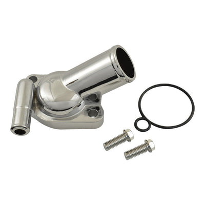 Holden V8 253 308 Single Port Thermostat Housing - Chrome