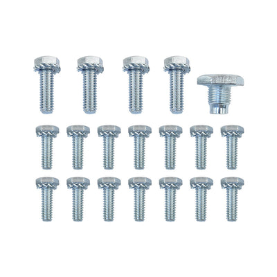 18 Piece Oil Pan Bolts Set Small Block Chevy