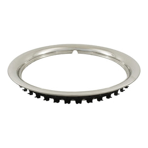 16 Inch Universal Smooth Stainless Steel Beauty Wheel Trim Ring Set of 4