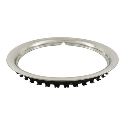 16 Inch Universal Smooth Stainless Steel Beauty Wheel Trim Ring Set of 4