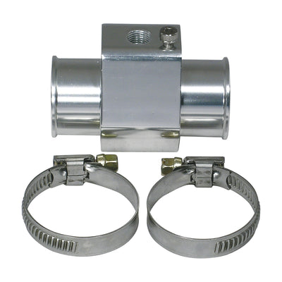 Aluminium Radiator Hose Temp Sensor Adaptor T-Joint 30mm Inlet/Outlet