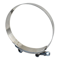 105-113mm T-Bolt Hose Clamp suits Silicone Hose, Stainless Steel