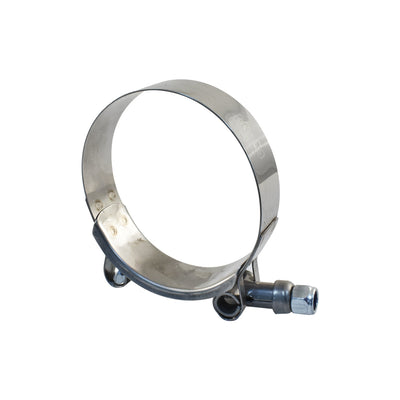 60-68mm T-Bolt Hose Clamp suits Silicone Hose, Stainless Steel