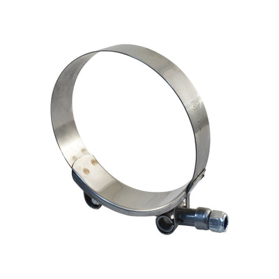 73-81mm T-Bolt Hose Clamp suits Silicone Hose, Stainless Steel