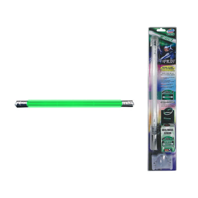 2 In 1 Neon Tube With Strobes Green Pulses To Music 16 ½ Inch 420mm Car Ute Boat