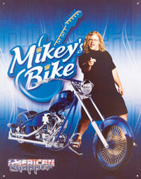 American Chopper - Mikey'S Bike - Large Metal Tin Sign 40.6cm x 31.7cm