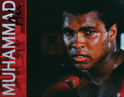 Muhammad Ali - Large Metal Tin Sign 31.7cm x 40.6cm Genuine American Made