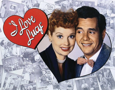 I Love Lucy - Tribute - Large Metal Tin Sign 31.7cm x 40.6cm Genuine American Made