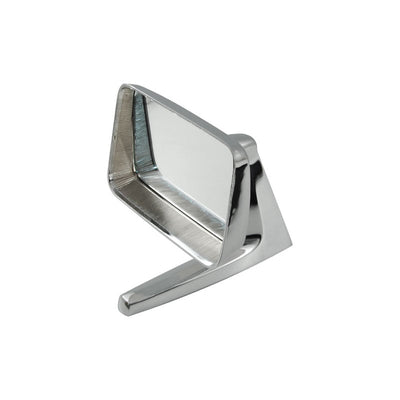 Chrome 60's Style Universal Mirror Rectangular Head Chevy Ford Buick T-Bird
