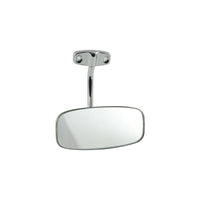 Square Rear View Mirror Hot Rod Rat Rod Classic Vintage