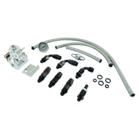 Cal Custom Aluminium EFI Fuel Pressure Regulator Kit - Silver