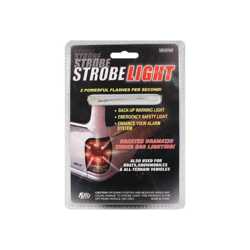 3A Racing Lightning White Strobe Light Pencil Style