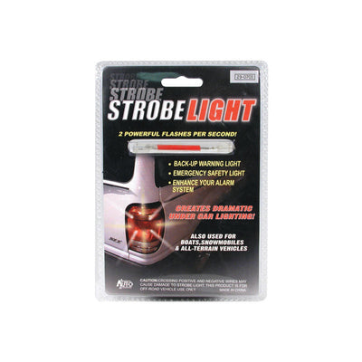 3A Racing Lightning Red Strobe Light Pencil Style