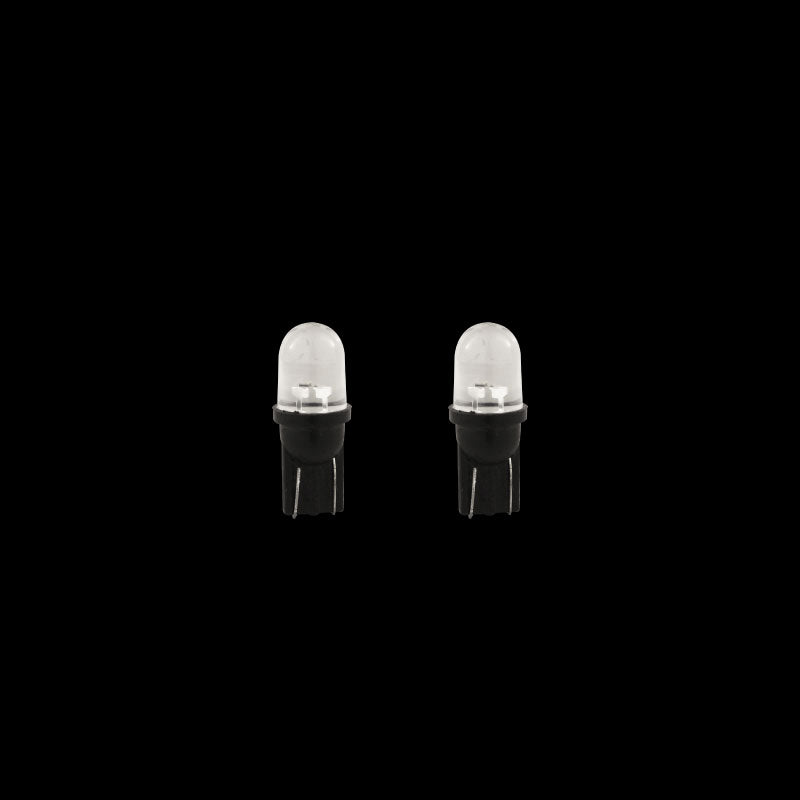 2X 3A Racing Led Blade Globes 7 Colour Changing T-10 2.1 X 9.5 Base