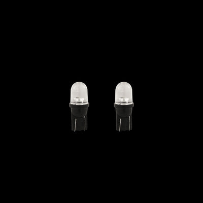 2X 3A Racing Led Blade Globes 7 Colour Changing T-10 2.1 X 9.5 Base