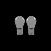 3A Racing Chrome Coated 15S Single Base 12 Volt Globes, Red Light