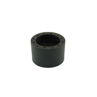 Billet Aluminium Black 6 Bolt Steering Wheel Adaptor/Boss - MGA 55-62, MGB 62-69, MGC 67-69, MG 1100 1300