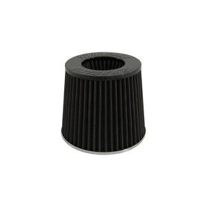 3A Racing Twin Air Filter Black Top Black Element 76mm Neck