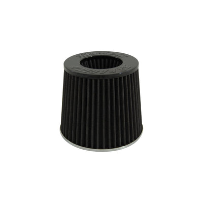 3A Racing Twin Air Filter Black Top Black Element 76mm Neck
