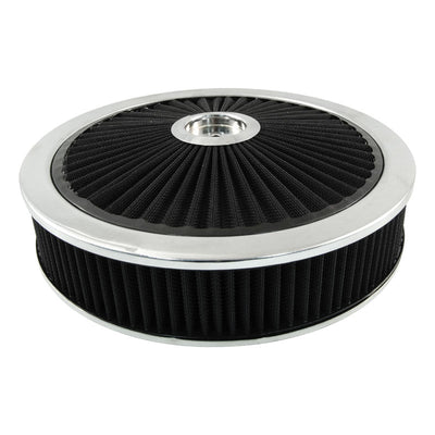 Extreme Air Cleaner Assembly 14” X 3”, Black Filter Element, Performance