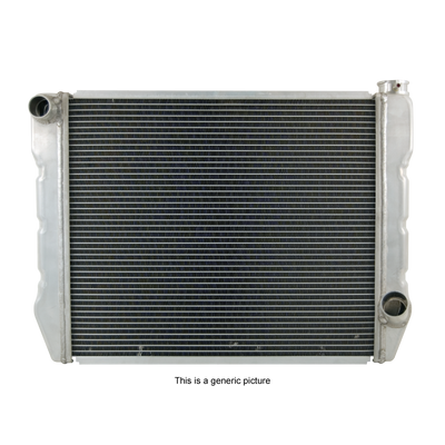 Cal Custom Chevy Aluminium Radiator 19" X 31" Universal