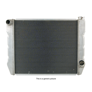 Cal Custom Chevy Aluminium Radiator 19" X 24" Universal